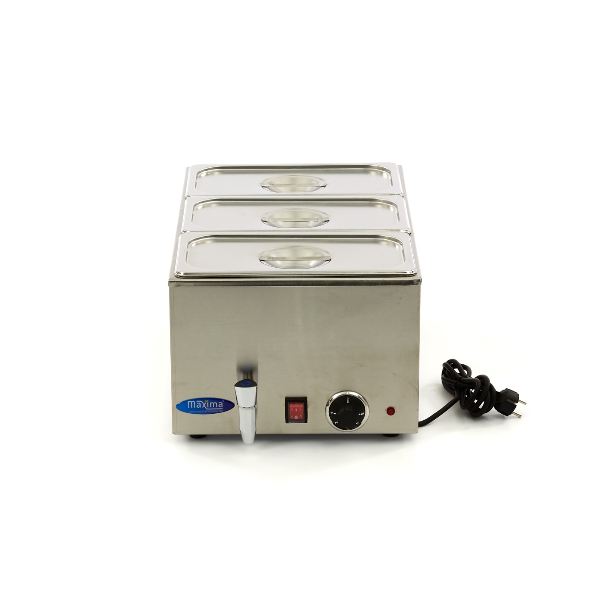 Bain Marie kraanikaussi - sh 3 x 1/3 GN komplekt