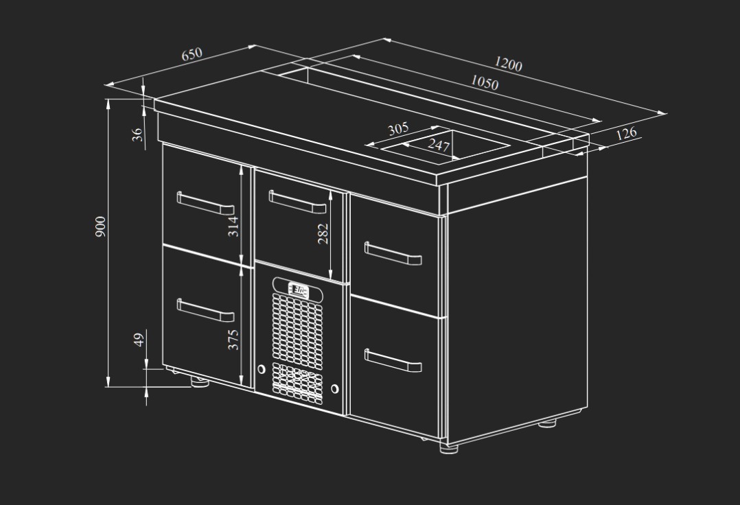 Baarmenilaud BM-1205 - Image 3