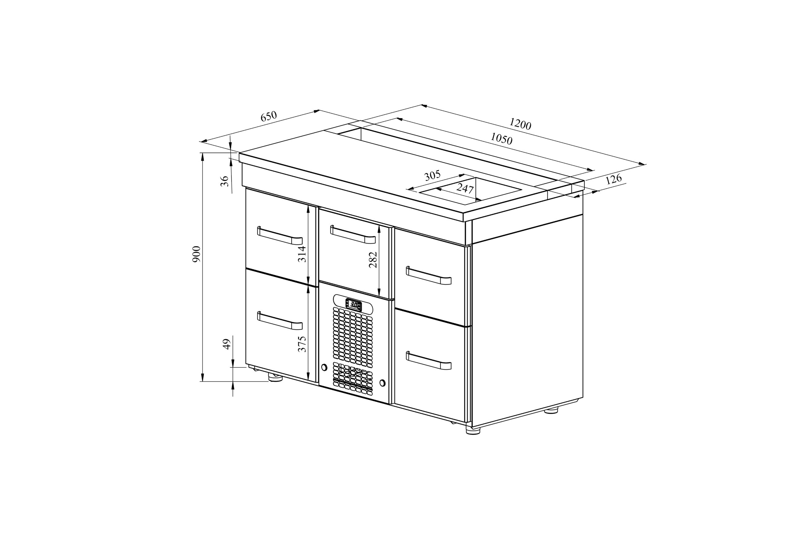 Baarmenilaud BM-1205 - Image 2