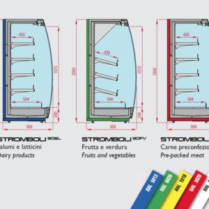 Külmriiul STROMBOLI 90