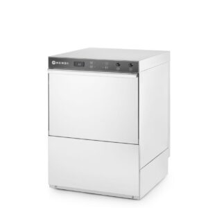 Nõudepesumasin 50x50, HENDI, Budget Line, pesuvahendi dosaatori ja tühjenduspumbaga, 230V/3600W, 600x570x(H)830mm