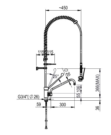 Eelpesudušš Klarco STYL Kangiga 2S.2915.19N.92_C7B