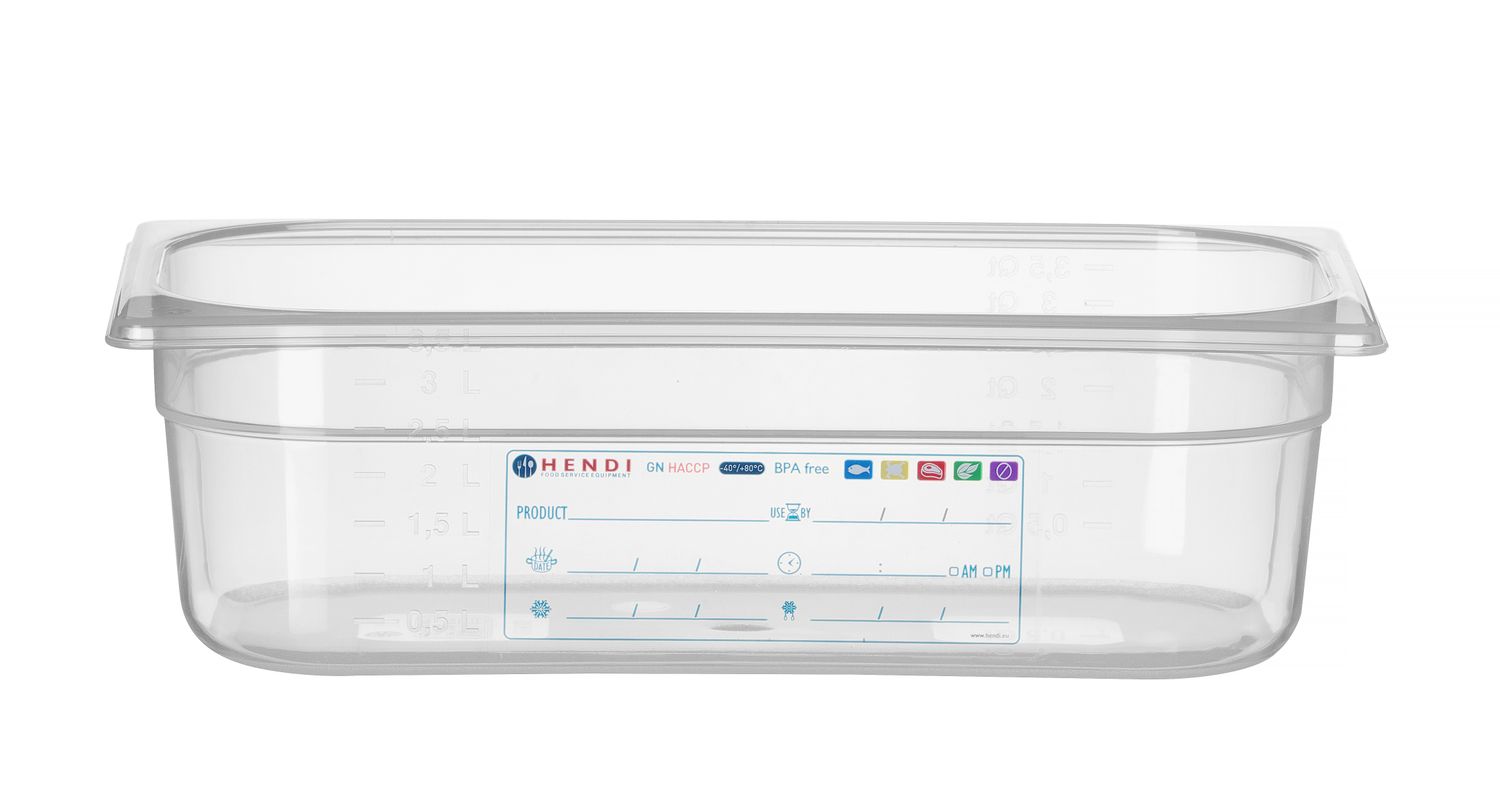Polüpropüleenist GN-nõud 1/3