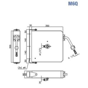 Voolikurull Midireel M6Q