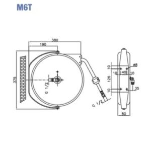 Voolikurull Midireel M6T