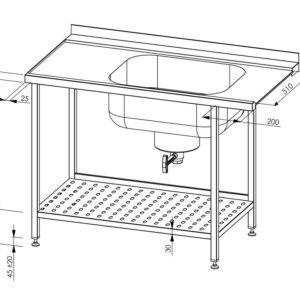 Eelpesulaud EPL 1200