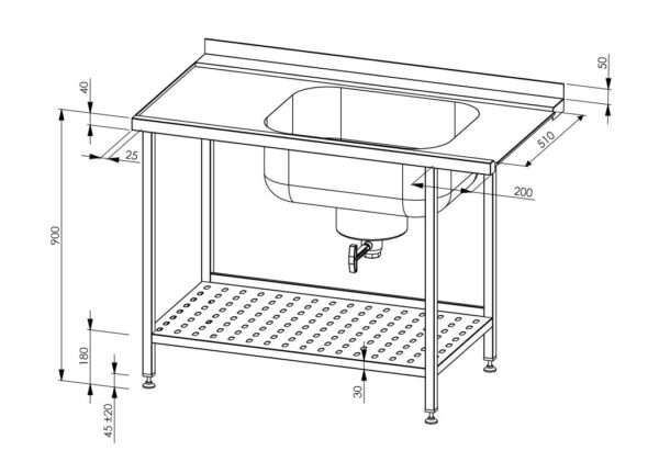 Eelpesulaud EPL 1200