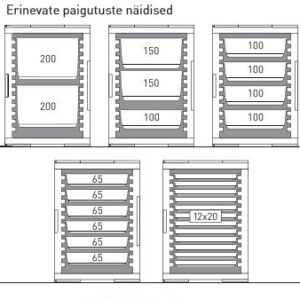 Peoteeninduse termokonteiner 2x GN 1/1 200