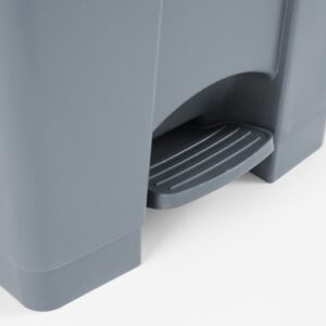 Pedal bin, AmerBox, 68L, Light grey, 490x410x(H)660mm