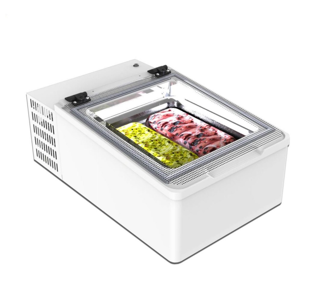 Lauapealne jäätise vitriin Mini Cream 2