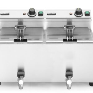 Fritüür Hendi Profi Line 2x8L kraaniga