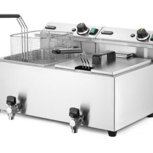 Fritüür Hendi Profi Line 2x8L kraaniga