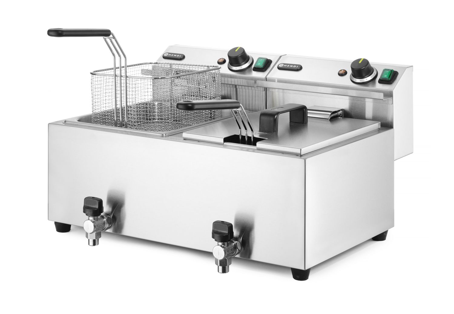 Fritüür Hendi Profi Line 2x8L kraaniga