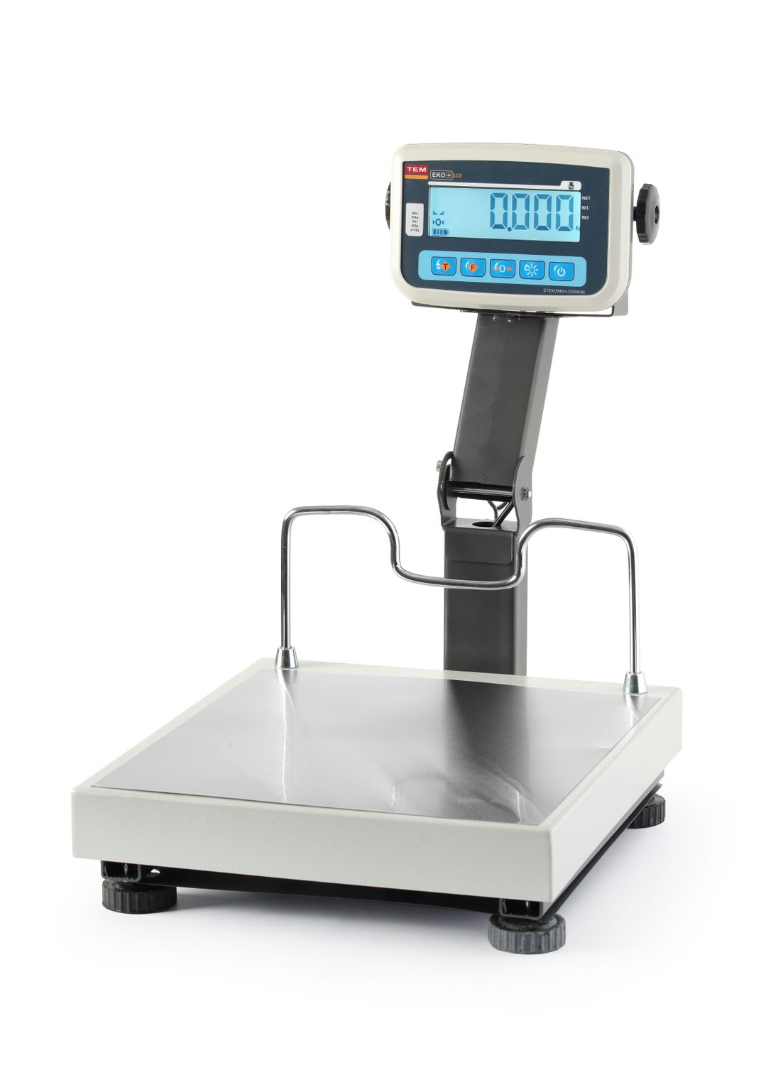 Kokkupandava sambaga LCD platvormkaal TEM EKO+ 60 kg