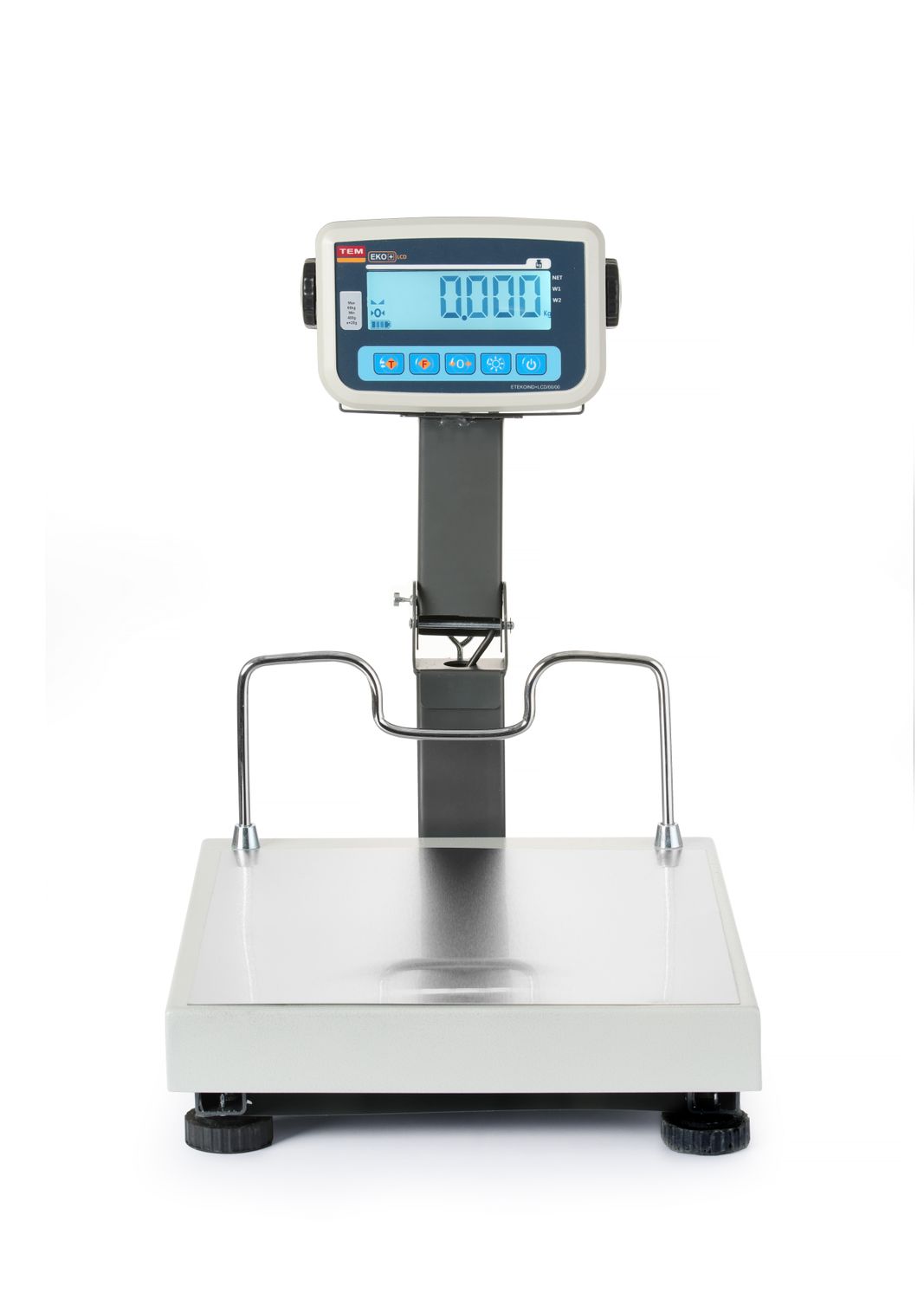 Kokkupandava sambaga LCD platvormkaal TEM EKO+ 60 kg