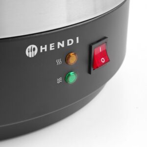 RV terasest hõõgveini soojendaja Hendi 25L