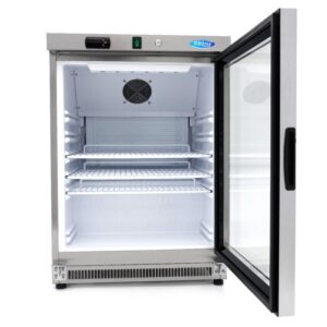 Klaasuksega külmkapp Maxima 200L RV
