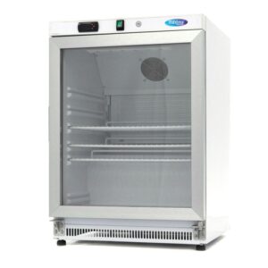 Klaasuksega külmkapp Maxima 200L White