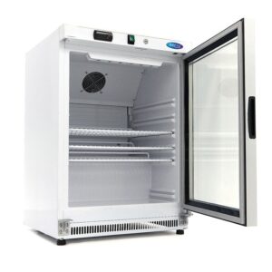 Klaasuksega külmkapp Maxima 200L White