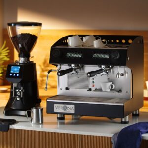 Coffee machine Julia Compact, 2-group, automatic, Verona, Black, 230V/2700W, 475x563x(H)530mm