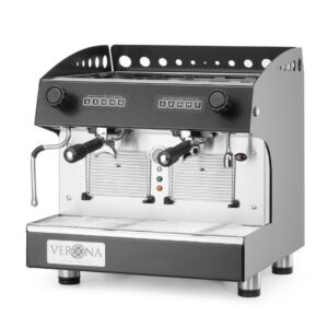 Coffee machine Julia Compact, 2-group, automatic, Verona, Black, 230V/2700W, 475x563x(H)530mm