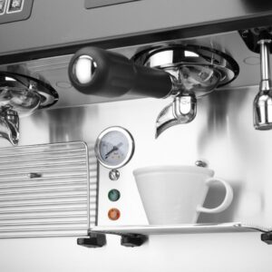 Coffee machine Julia Compact, 2-group, automatic, Verona, Black, 230V/2700W, 475x563x(H)530mm