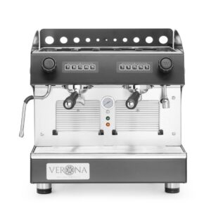 Coffee machine Julia Compact, 2-group, automatic, Verona, Black, 230V/2700W, 475x563x(H)530mm
