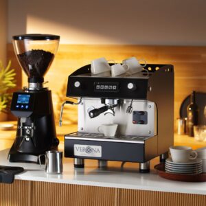 Coffee machine Romeo, 1-group, automatic, Verona, 230V/1800W, 375x530x(H)485mm