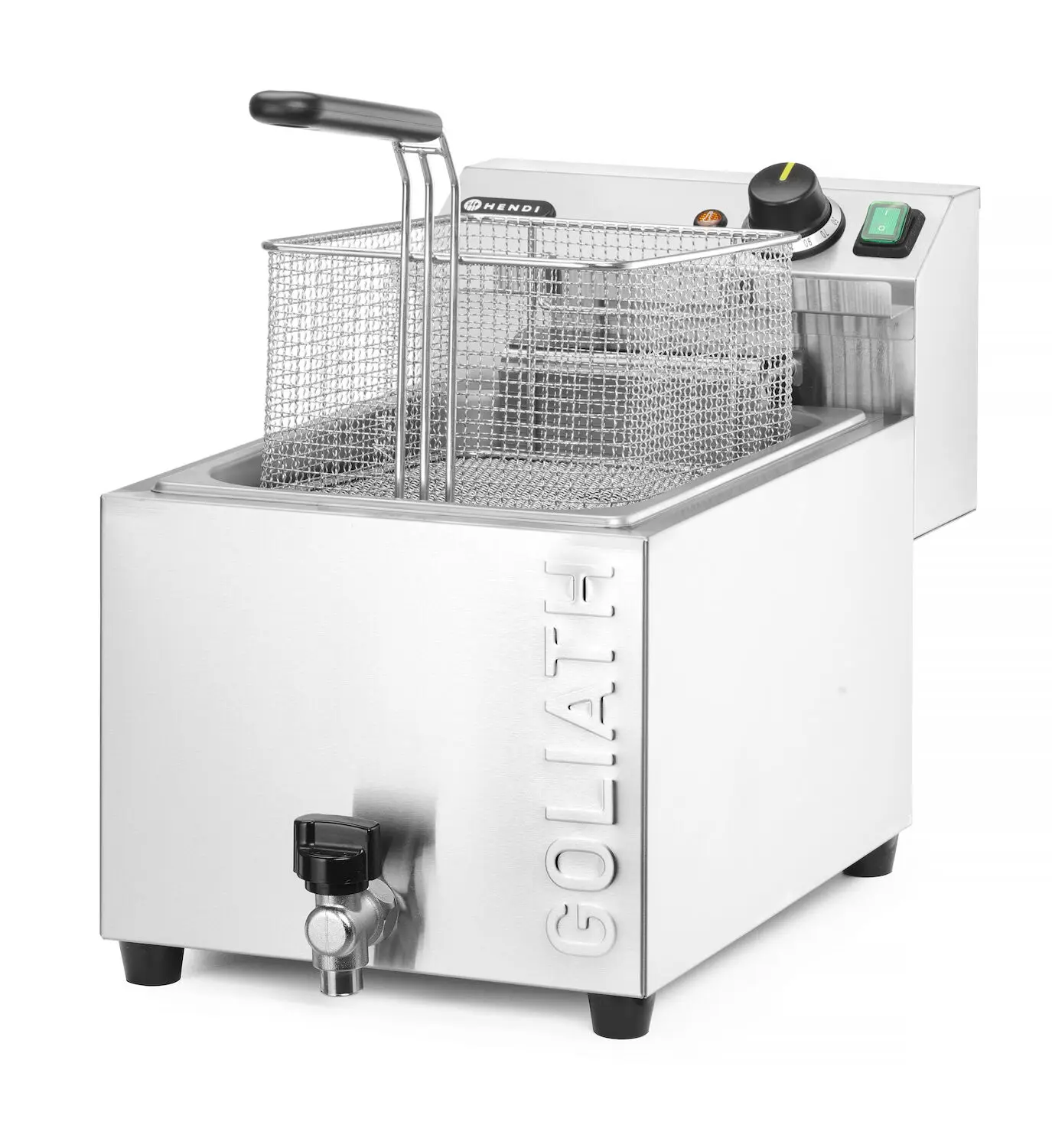 Fritüür XL tühjenduskraaniga HENDI GOLIATH