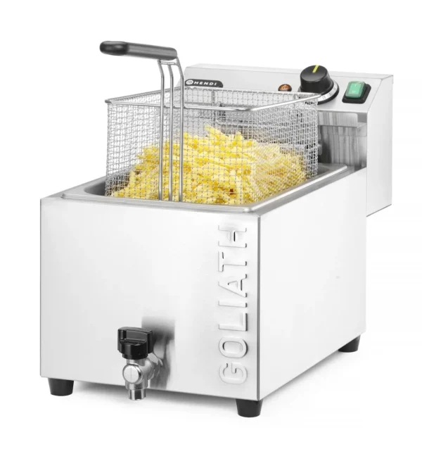 Fritüür XL tühjenduskraaniga HENDI GOLIATH