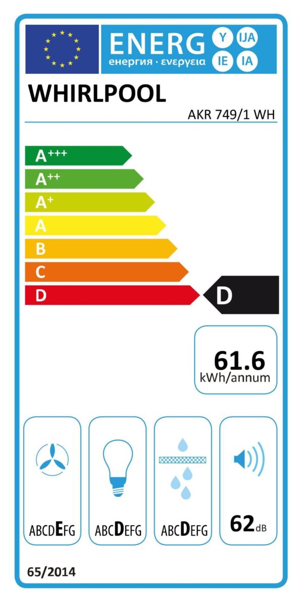 Õhupuhastaja Whirlpool AKR7491WH