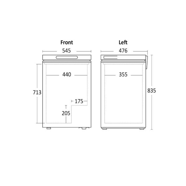 Sügavkülmkirst Scandomestic