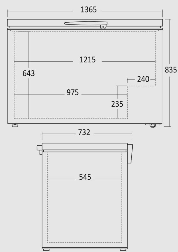 Sügavkülmkirst Scandomestic