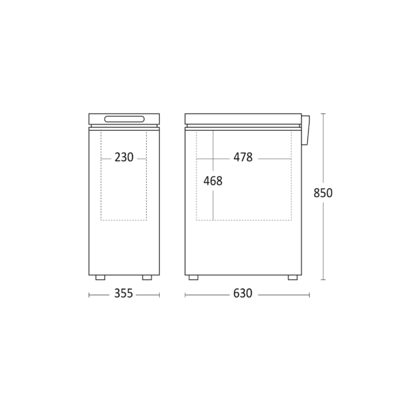 Sügavkülmkirst Scandomestic