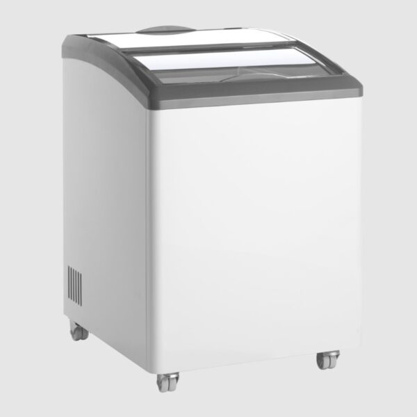 Klaaskaanega jäätisekülmik 137 liitrit Scandomestic