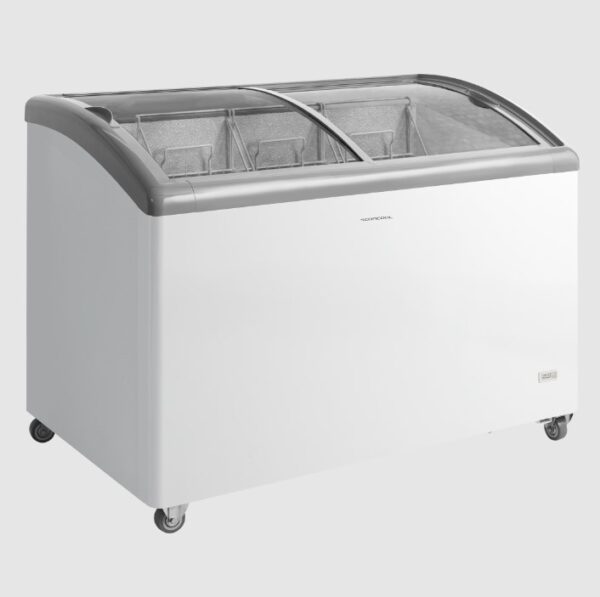 Klaaskaanega jäätisekülmik Scandomestic