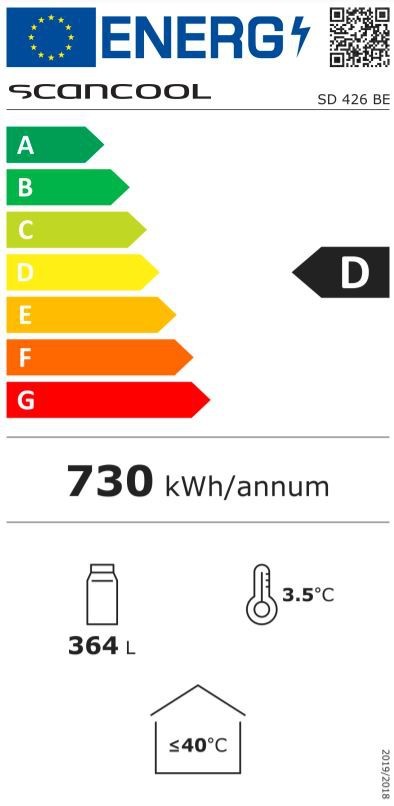 Külmkapp Scandomestic SD426BE