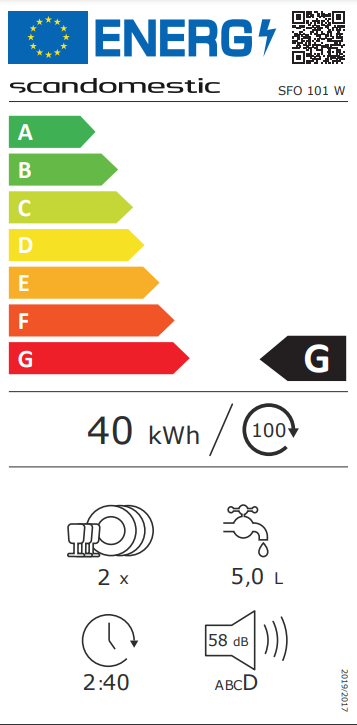 Lauapealne nõudepesumasin Scandomestic - Image 3