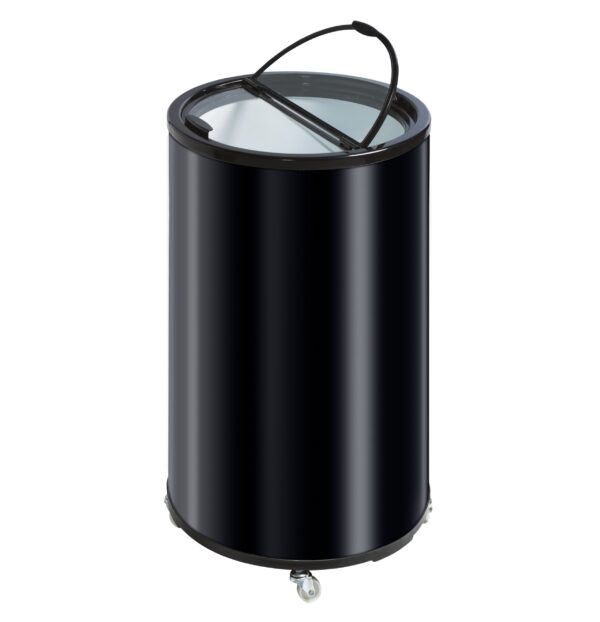 Tünn-külmik 43 liitrit Scandomestic , must