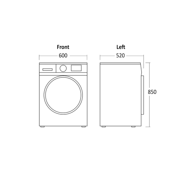 Kuivatiga pesumasin Scandomestic