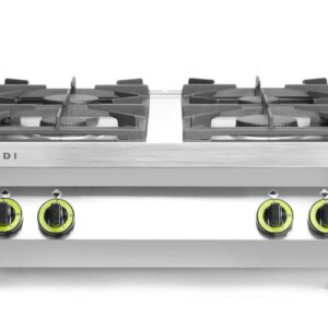 Gaasipliit 4 põletiga – HENDI Kitchen Line