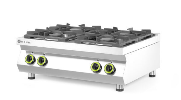 Gaasipliit 4 põletiga – HENDI Kitchen Line