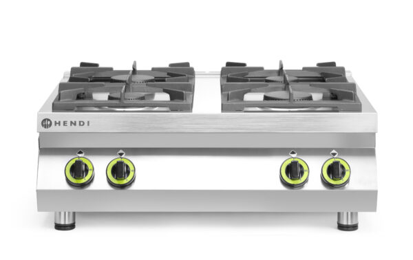 Gaasipliit 4 põletiga – HENDI Kitchen Line