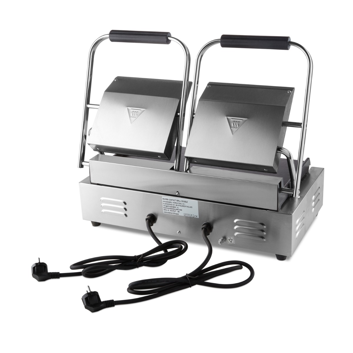 Kontaktgrill - topelt sile grillplaat - 2 x 22cm - Image 4