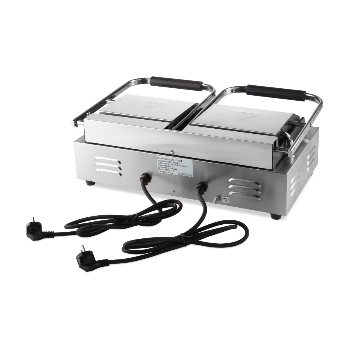 Kontaktgrill - topelt sile grillplaat - 2 x 22cm - Image 10