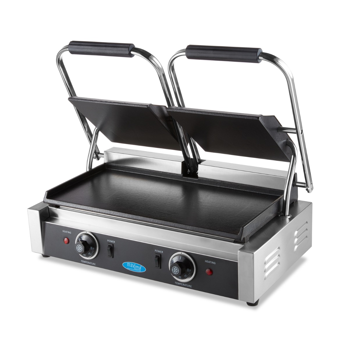Kontaktgrill - topelt sile grillplaat - 2 x 22cm - Image 6