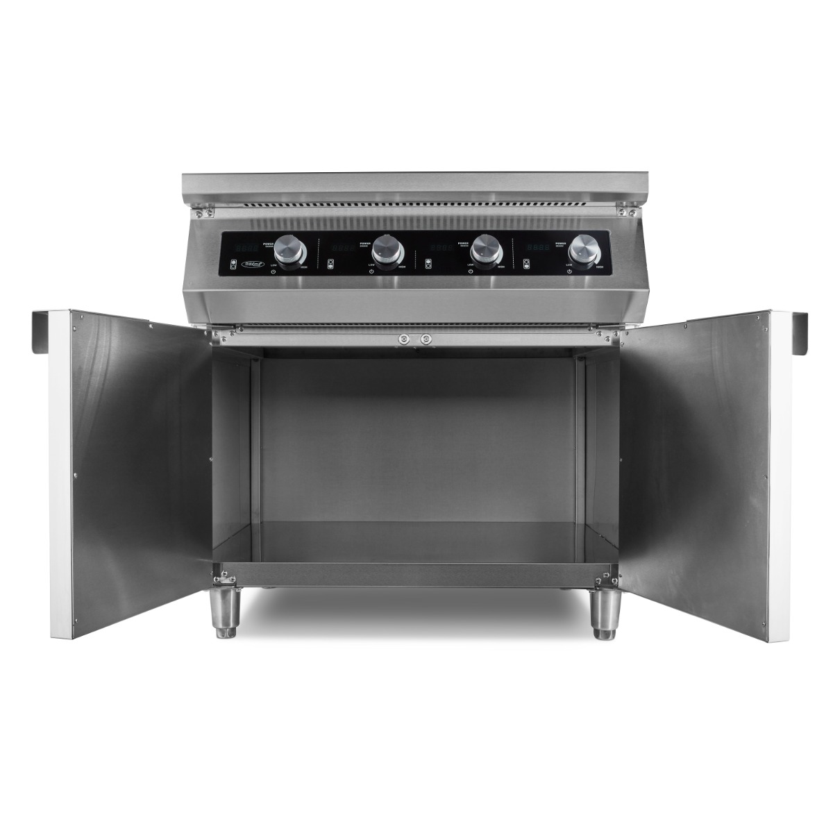 Induktsioonkeeduplaat 700 – 4 põletit – 17000W – alusega - Image 3