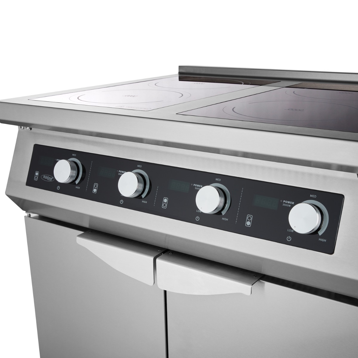 Induktsioonkeeduplaat 700 – 4 põletit – 17000W – alusega - Image 5