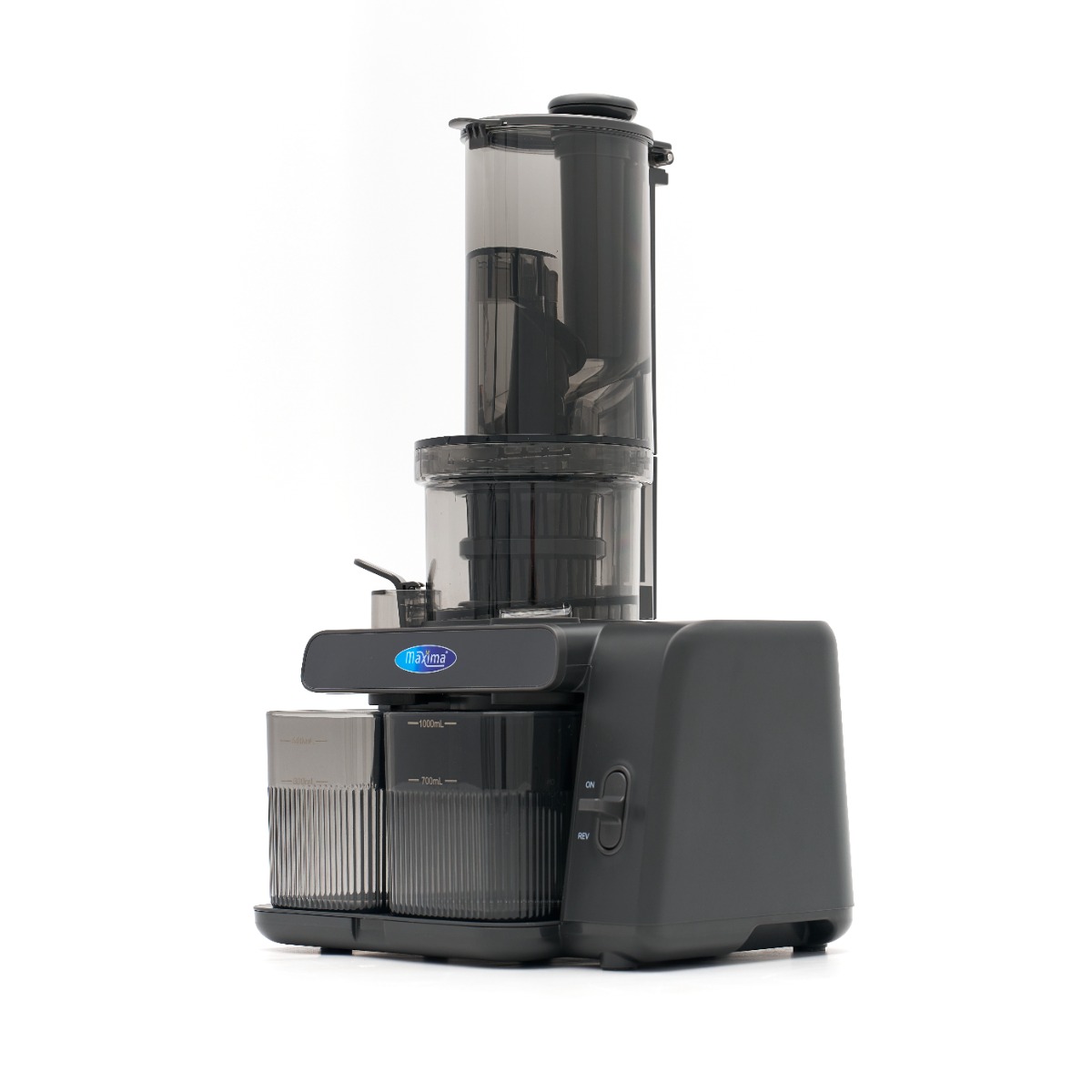 Professionaalne aeglane mahlapress - 0.8L mahutikonteiner