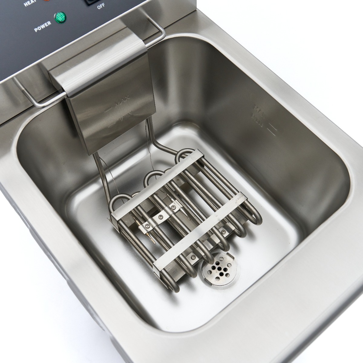 Fritüür - 16L - 1 korv - tühjenduskraaniga ja alusega - 230V - Image 11